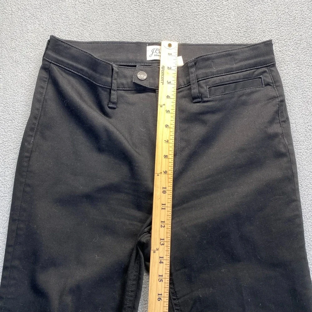 J. Crew Denim Pants Womens Size 29 Black Stretch,Billie Demi‎ Boot Crop